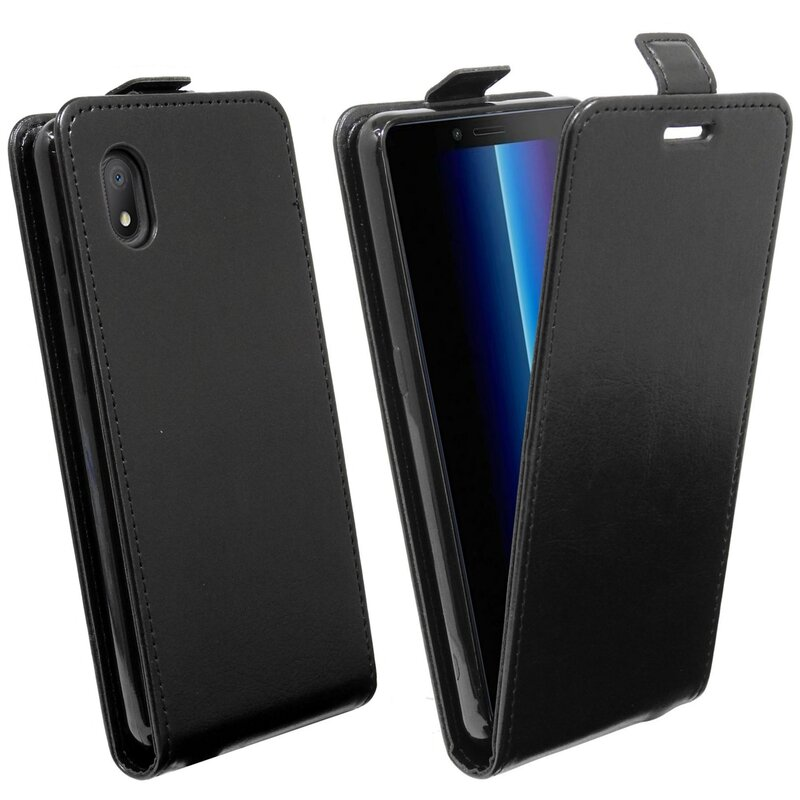 Case, Cover, Flip COFI 2020, Schwarz 1B Alcatel,