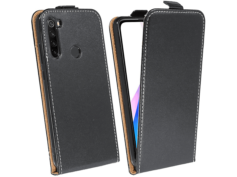 Case, Cover, Redmi COFI Note Schwarz Xiaomi, Flip 8T,