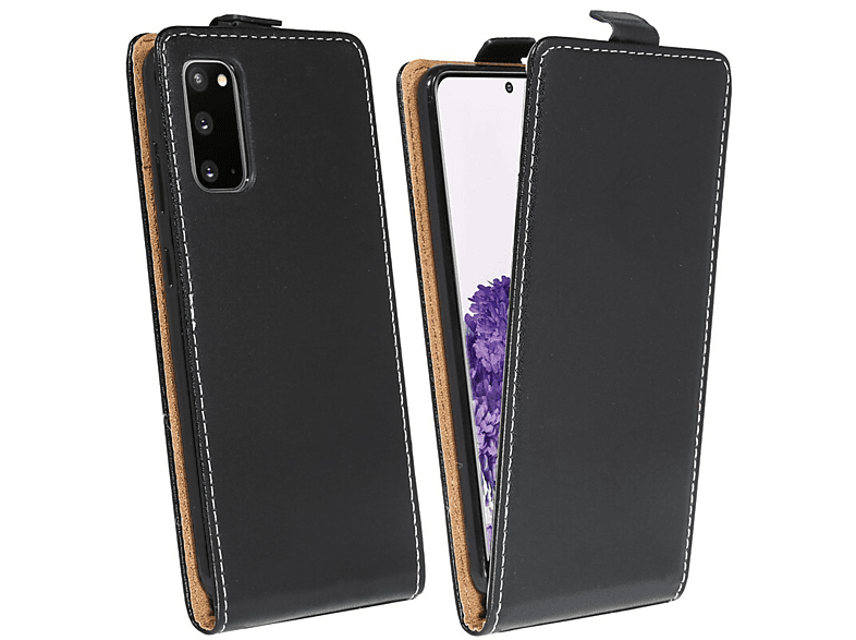 COFI Case, Flip Schwarz S20, Cover, Galaxy Samsung