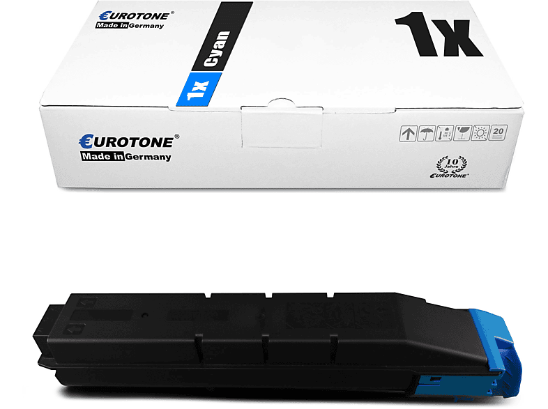 EUROTONE ET3233027 Toner Cartridge Cyan (Triumph-Adler 654510011)
