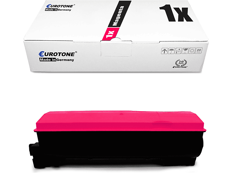 EUROTONE ET3865013 Toner Cartridge Magenta (Kyocera TK-550M / TK550 / 1T02HMBEU0)