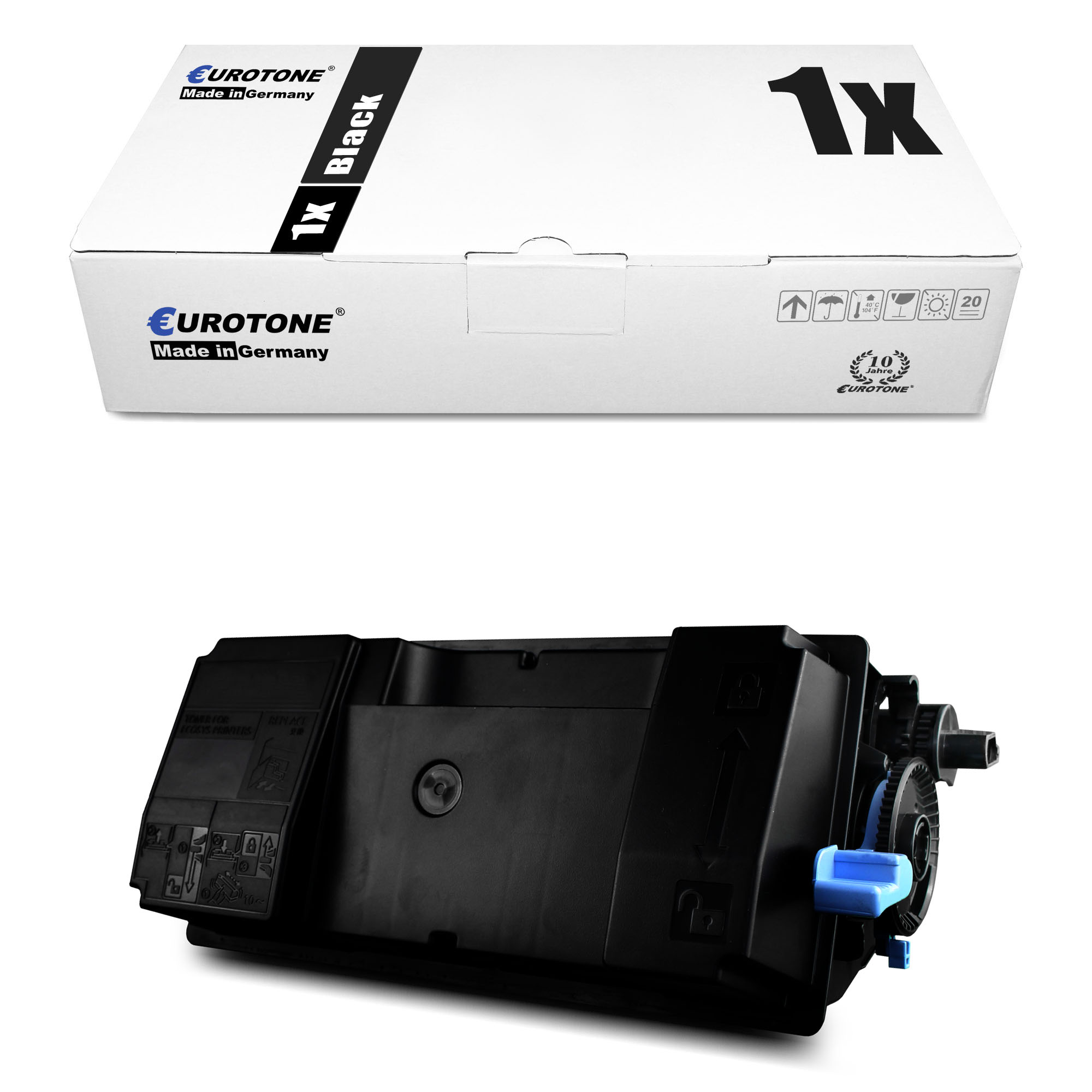 / PK3013 Schwarz (Triumph-Adler ET3562202 Toner EUROTONE 1T02V30UT0) Cartridge