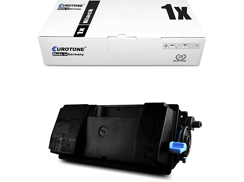 1T02LV0NL0) Schwarz Toner (Kyocera Cartridge TK-3130 ET3940758 EUROTONE /