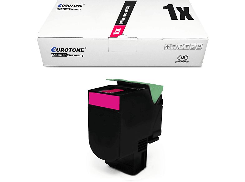 EUROTONE C544DN 1xM Toner Cartridge Magenta (Lexmark C544X2MG)