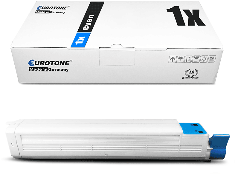 ET3560161 Toner Cyan Cartridge EUROTONE (OKI 43837131)