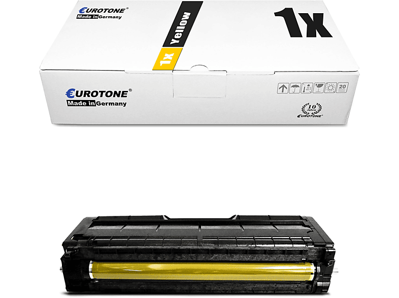 EUROTONE ET3404908 Toner Cartridge C220E 406106 / SP Yellow / CT220YLW) Type (Ricoh
