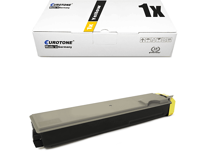 EUROTONE ET3901278 Toner Cartridge Yellow (Kyocera TK510 / 1T02F3AEU0) TK-510Y 