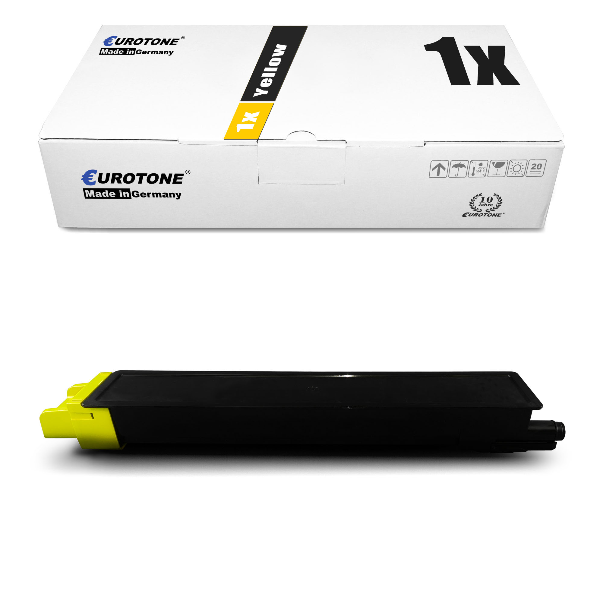 1T02P3ANL0) Toner (Kyocera ET3471092 / EUROTONE Yellow TK8115Y Cartridge