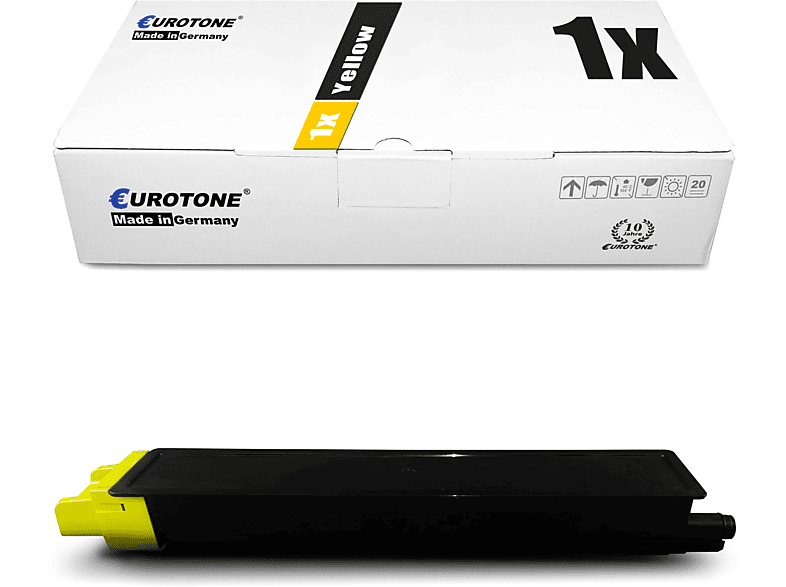 EUROTONE ET3471092 Toner Cartridge Yellow (Kyocera TK8115Y / 1T02P3ANL0)