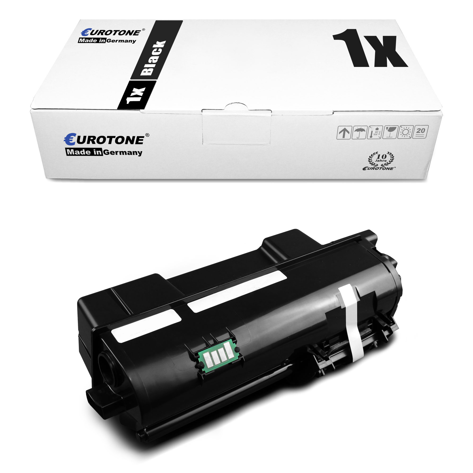 Toner PK1011 (Utax / EUROTONE Schwarz ET3539389 Cartridge 1T02RY0UT0)