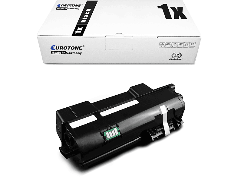 EUROTONE ET3982215 Toner Cartridge Schwarz (Kyocera TK-1160 ...