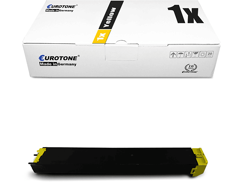 EUROTONE ET3271531 Toner Cartridge Yellow MX-23 (Sharp GTYA)