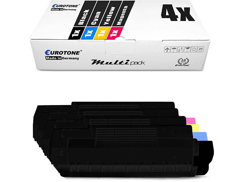 EUROTONE ET3614697 Toner Cartridge Mehrfarbig (OKI 42804516 42804515 ...