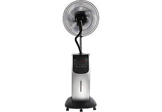 LIVOO Ventilator Standventilator Touch-Bedienungsfeld DOM385 Ventilator Silber 