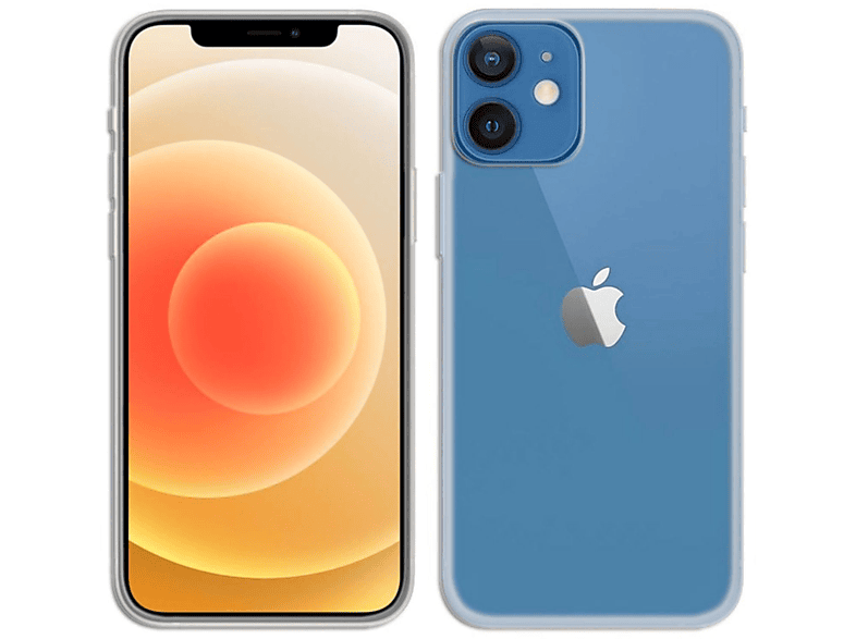 COFI Basic Cover, Bumper, Apple, iPhone 12, Transparent MediaMarkt