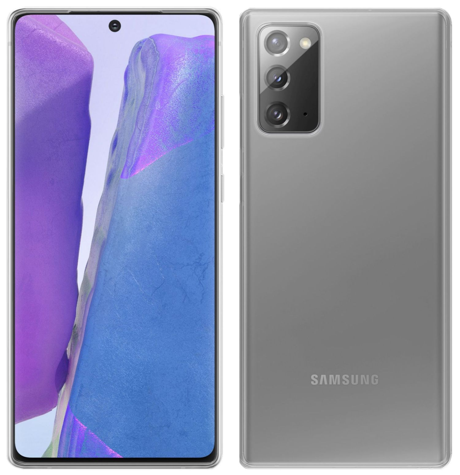 Bumper, Cover, Galaxy 20, COFI Transparent Samsung, Basic Note