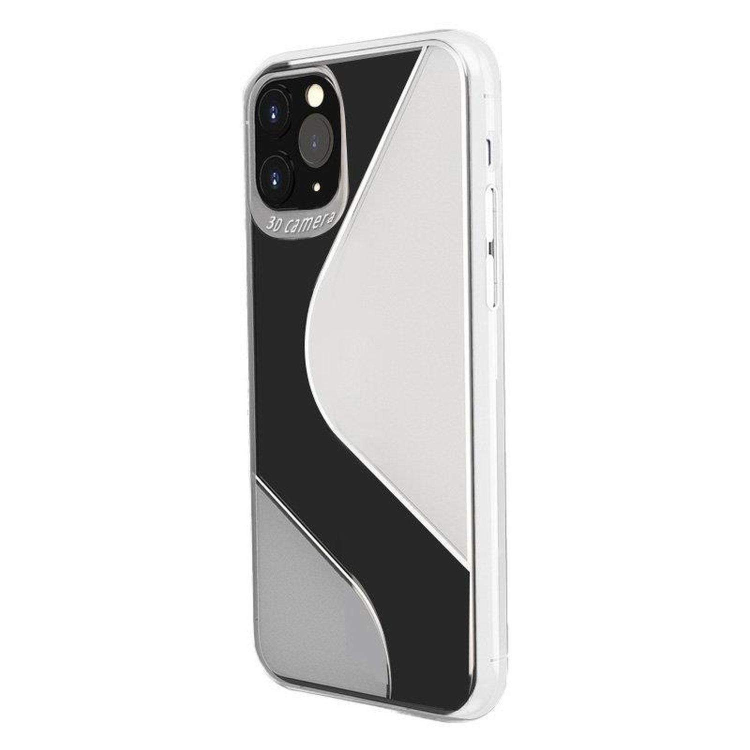 COFI S-Line Cover, Bumper, iPhone Apple, Transparent 11