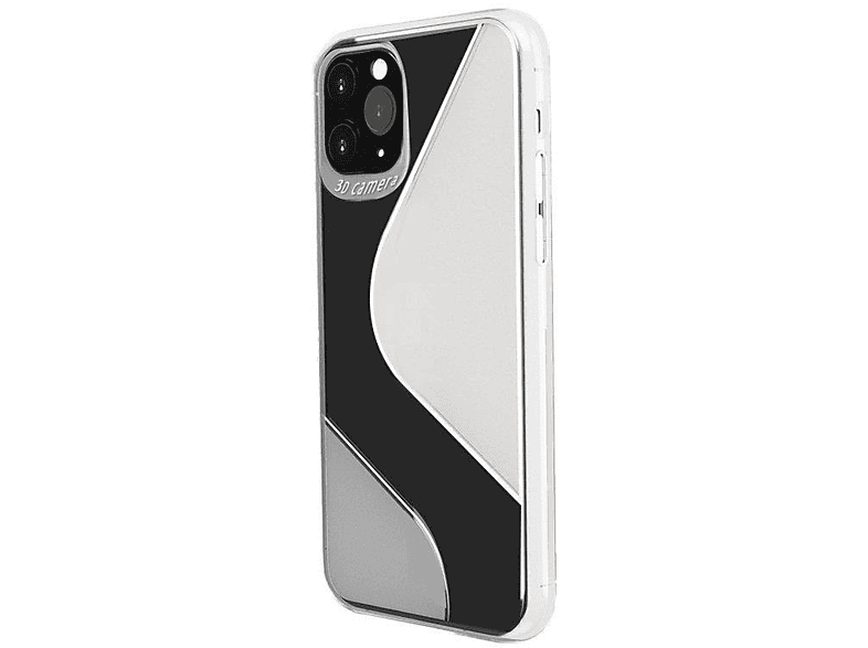 COFI S-Line Cover, Bumper, Huawei, P40 Lite, Transparent