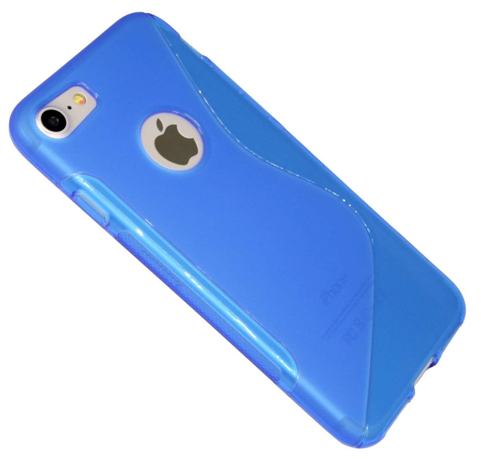 COFI S-Line Cover, Bumper, Apple, 7, iPhone Blau