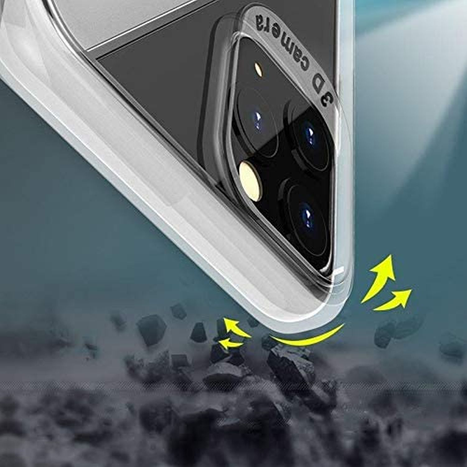 COFI S-Line Cover, Bumper, P Transparent Smart Huawei, 2020