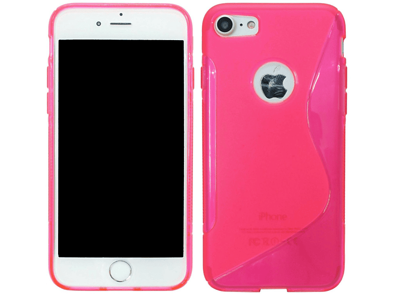 Bumper, Cover, COFI 7, Pink iPhone Apple, S-Line