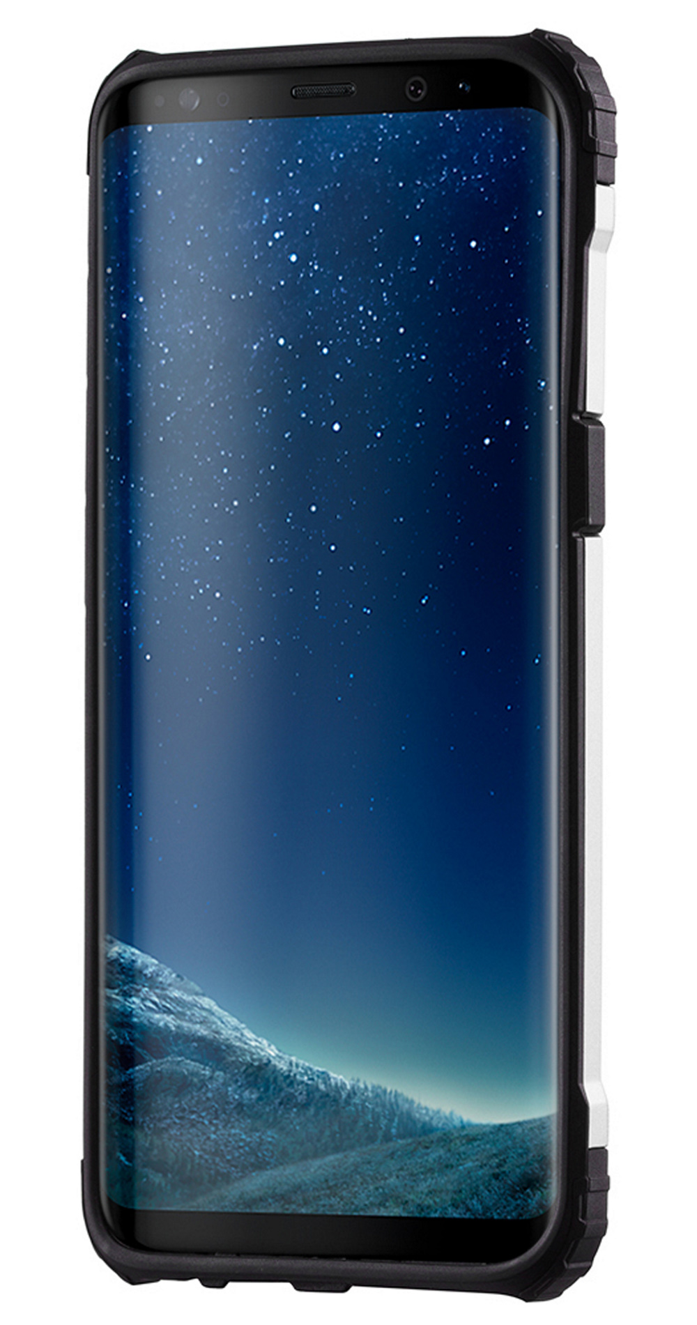 Silber Samsung, 10, Armor Case, Note Hybrid Galaxy Bumper, COFI