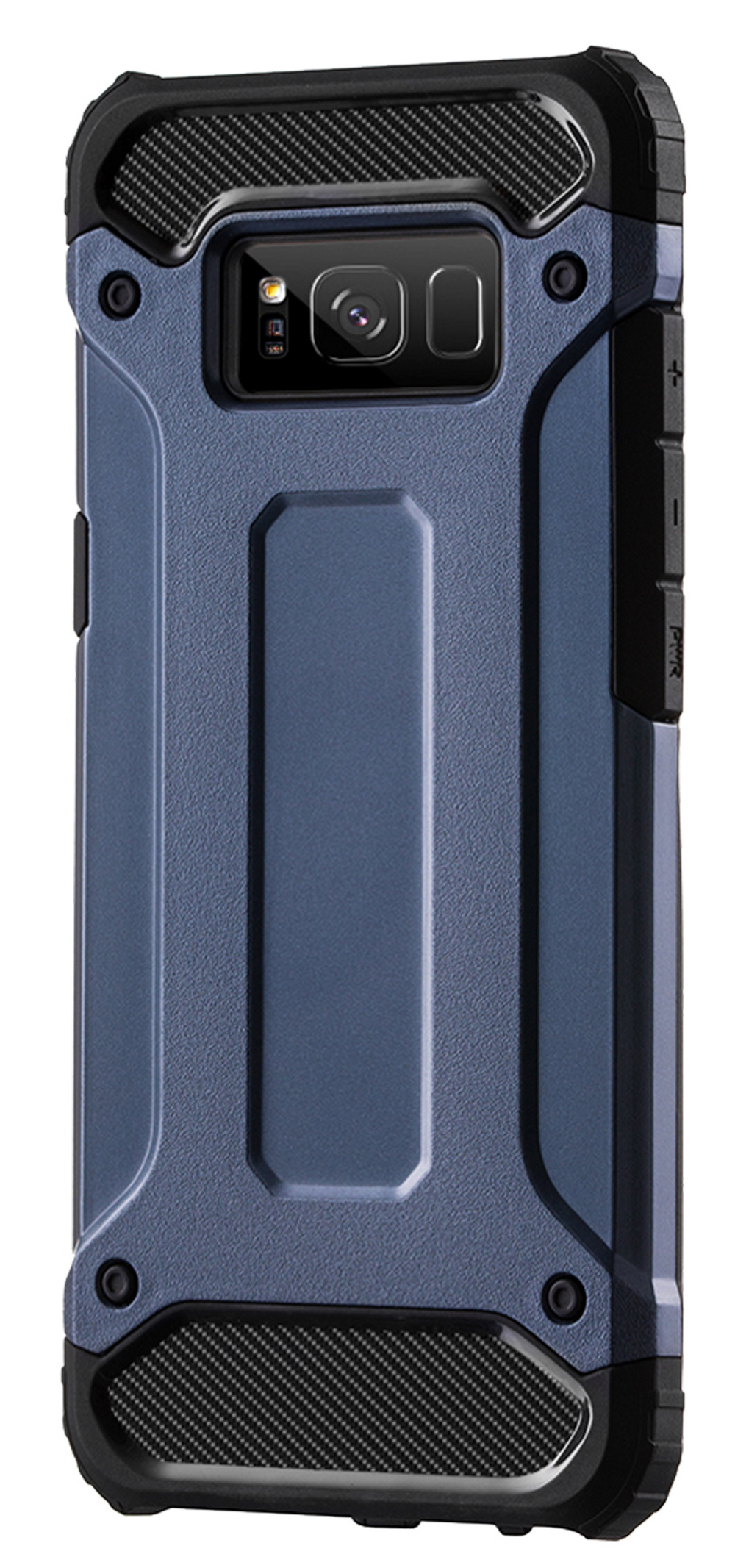 COFI Hybrid Armor Case, Samsung, Galaxy M20, Blau Bumper