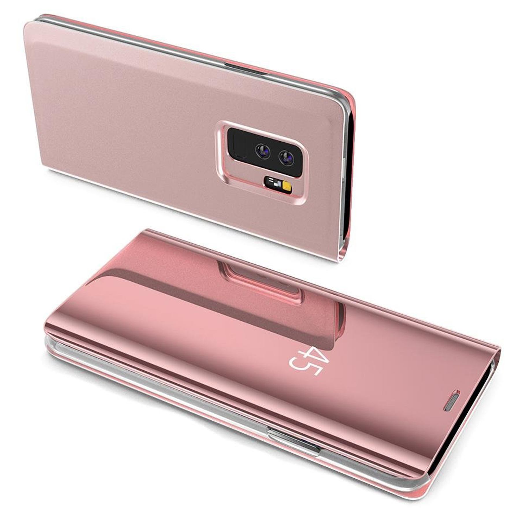 Smart Rosa Galaxy Case, Bookcover, COFI Samsung, View S20 Ultra,
