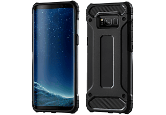 COFI Hybrid Armor Case, Bumper, Samsung, Galaxy J6 2018, Schwarz