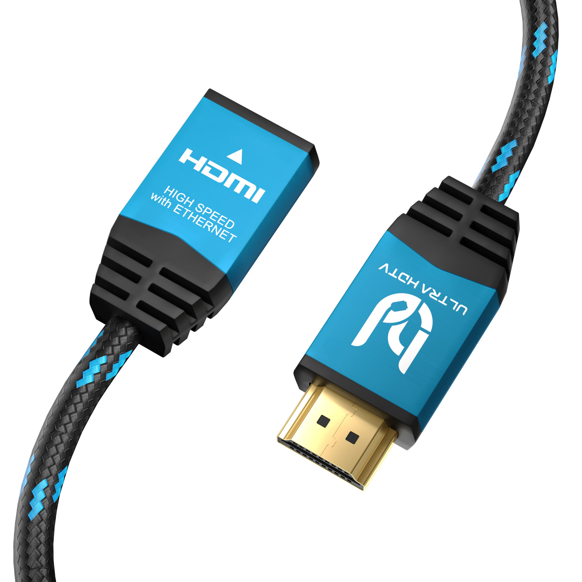 HDMI 4K Meter 2.0b HDMI ULTRA 0,5 HDTV Premium Verlängerungskabel Verlängerungskabel
