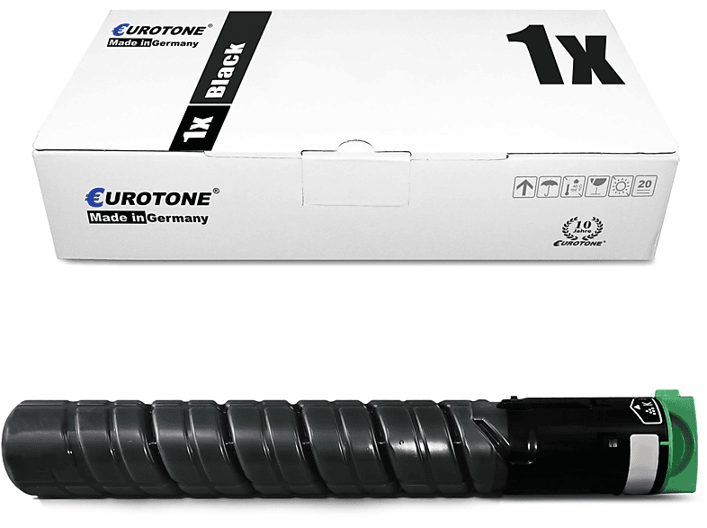 EUROTONE ET3444317 Toner Cartridge Schwarz (Ricoh 842061 / TYPE-MPC2551E)