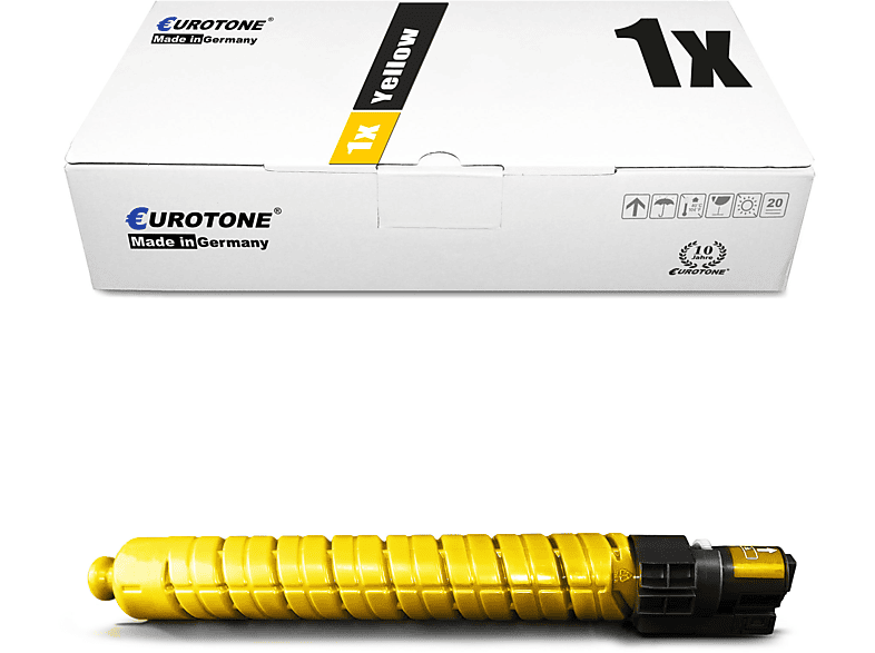 EUROTONE ET3443419 Cartridge 841652) Yellow Toner (Ricoh