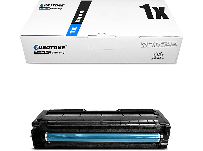 EUROTONE ET3379442 Toner Cartridge Cyan (Ricoh 407544)