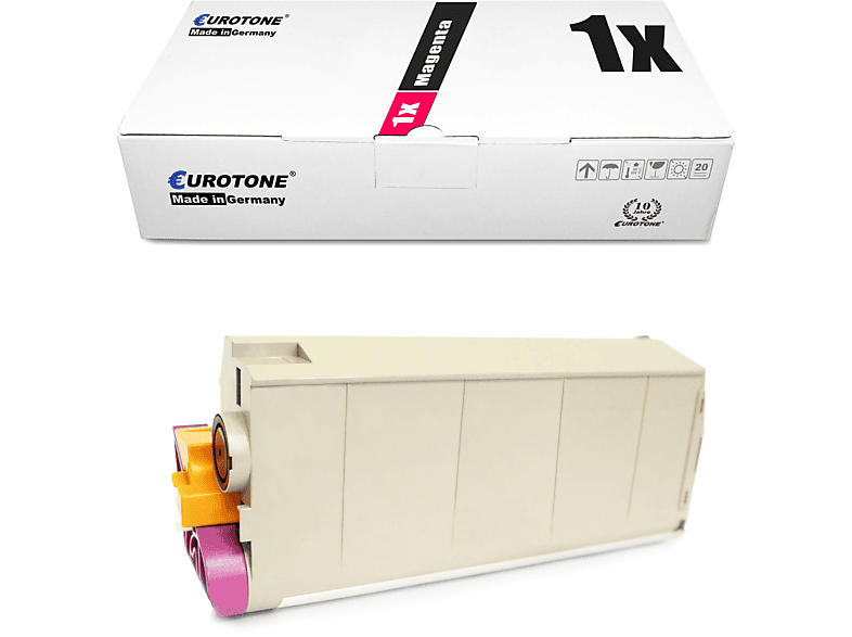 EUROTONE ET3576674 Toner Cartridge (OKI Magenta 43866106)