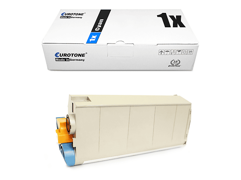 Tambour Cyan Compatible Oki C822, C831, C841 - Remplace 44844407 - 7