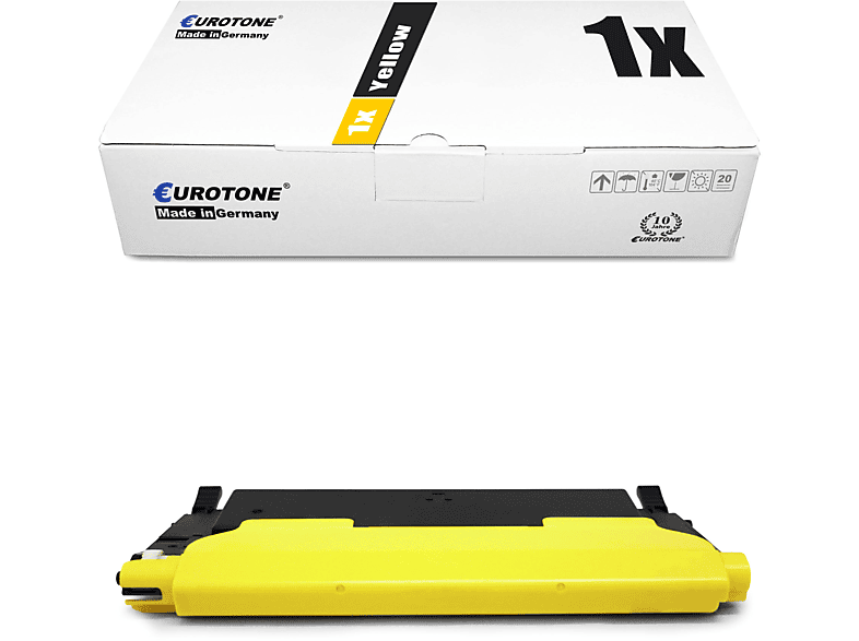 EUROTONE CLP-320 1xY Toner Cartridge Yellow (Samsung CLT-Y4072S / CLT4072)