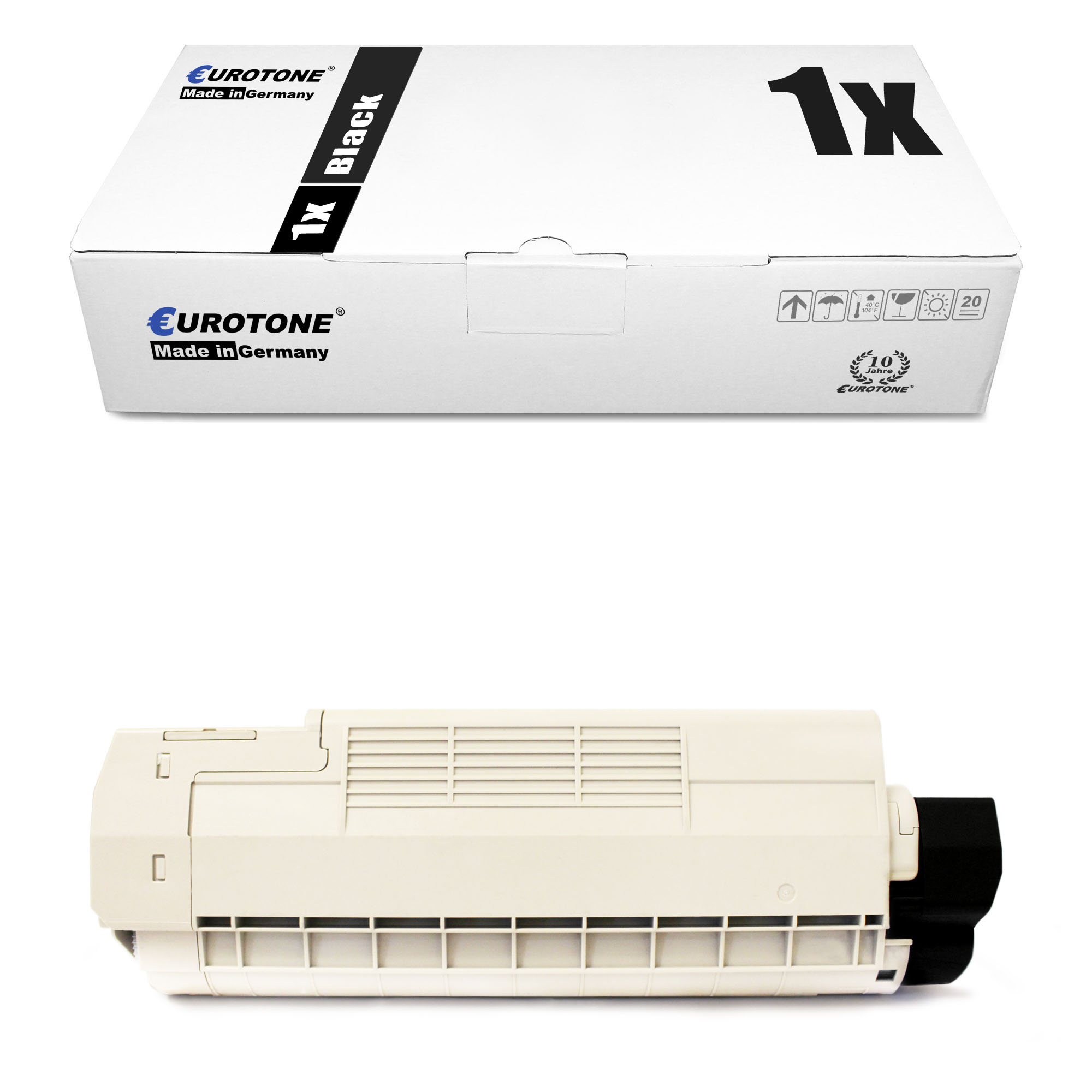 Toner Cartridge (OKI EUROTONE Schwarz ET3600652 43865708)