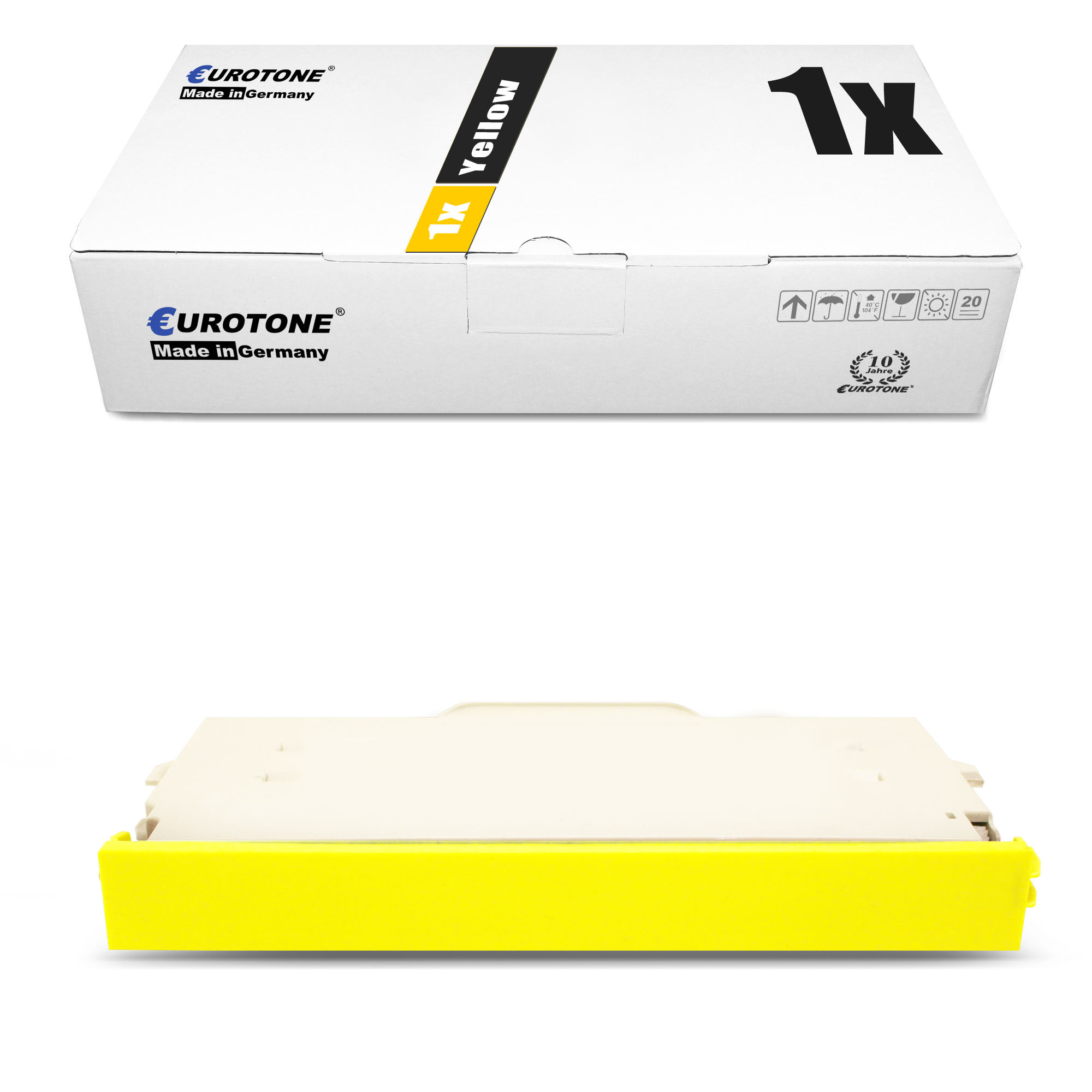 C500H2YG) EUROTONE Yellow (Lexmark ET3744349 Cartridge Toner