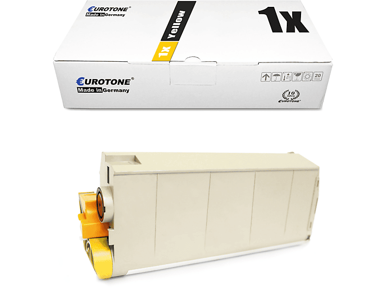 EUROTONE ET3892514 Toner Cartridge Yellow (OKI 46507613 / C712 Series) | Tonerkartuschen
