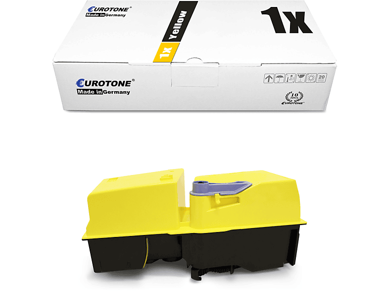 EUROTONE ET3811775 Toner 1T02FZAEU0) Cartridge Yellow / TK825 TK-825Y (Kyocera 