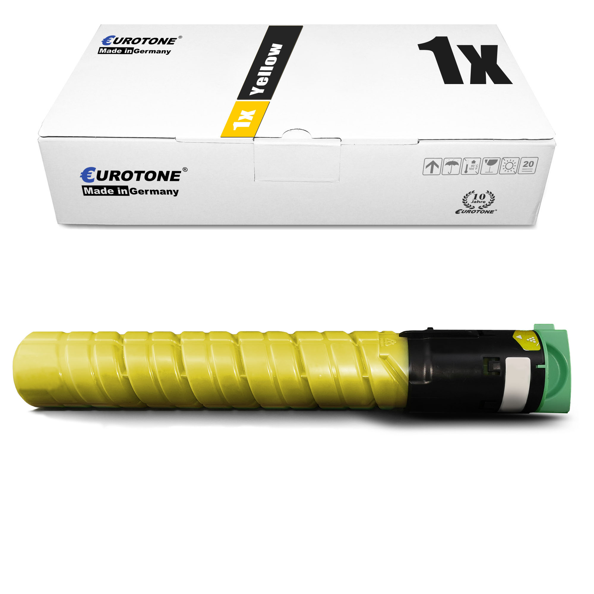 Yellow Toner 841199 EUROTONE (Ricoh Cartridge ET3444867 RHC2550EY) /
