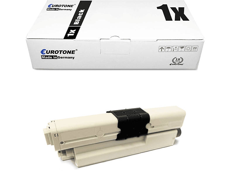 EUROTONE (OKI 44973512) Schwarz Cartridge ET3536227 Toner