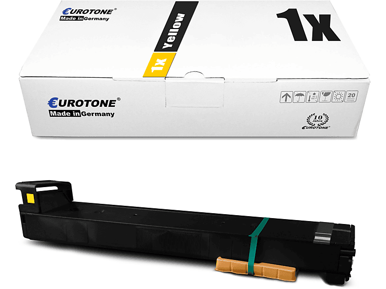 EUROTONE ET4301008 Toner Cartridge Yellow (HP CF302A / 827A) | Tonerkartuschen