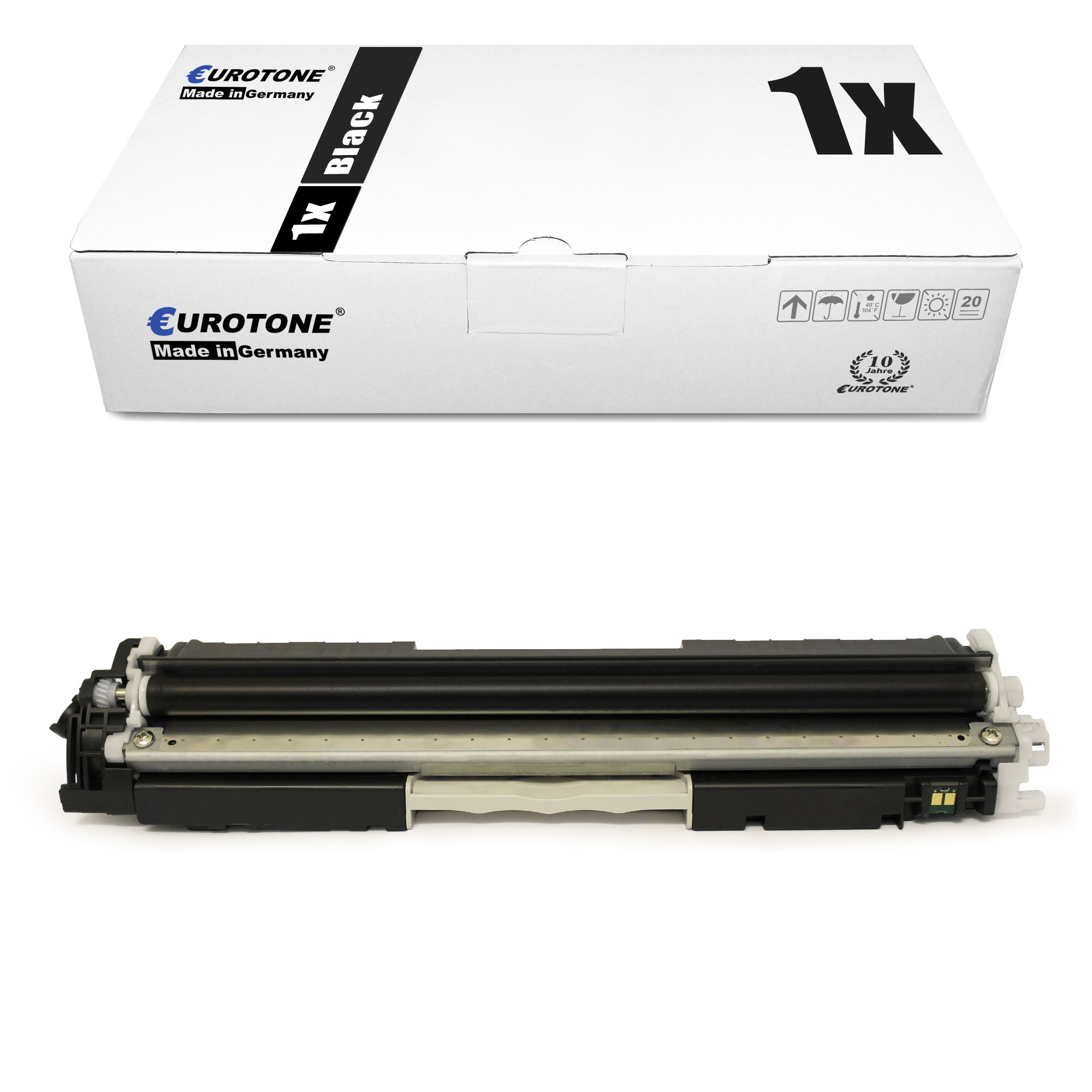 CE310A 126A EUROTONE Toner Cartridge (CE310A / 126A) ersetzt HP / Schwarz