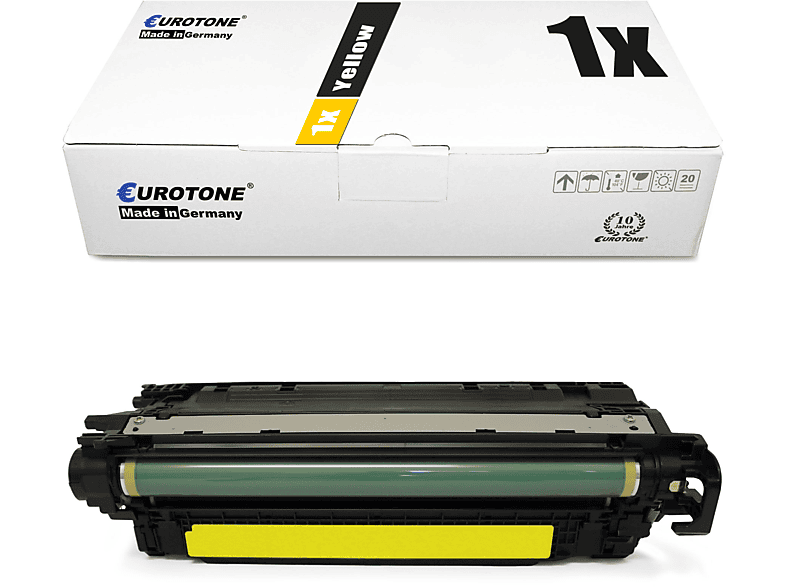 EUROTONE ersetzt Canon 722Y Toner Cartridge Yellow (722Y)