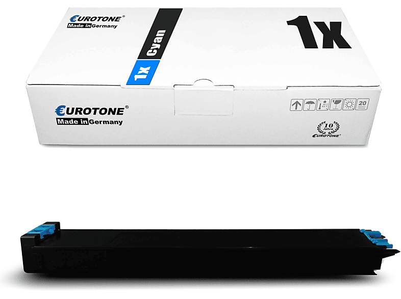 EUROTONE ET3271173 Toner Cartridge Cyan (Sharp MX-27 GTCA)