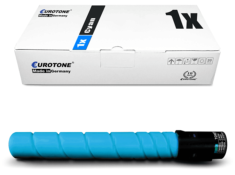 EUROTONE ET4077163 Toner Cartridge Cyan / TN-321C (Konica A33K450) Minolta