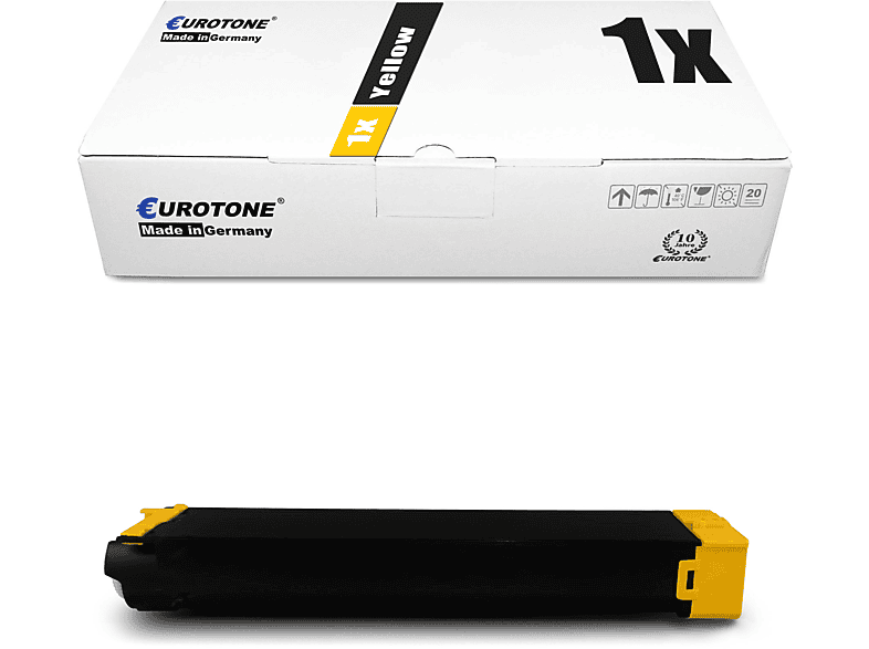 EUROTONE ET3247789 Toner Cartridge Yellow (Sharp MXC-38 GTY)