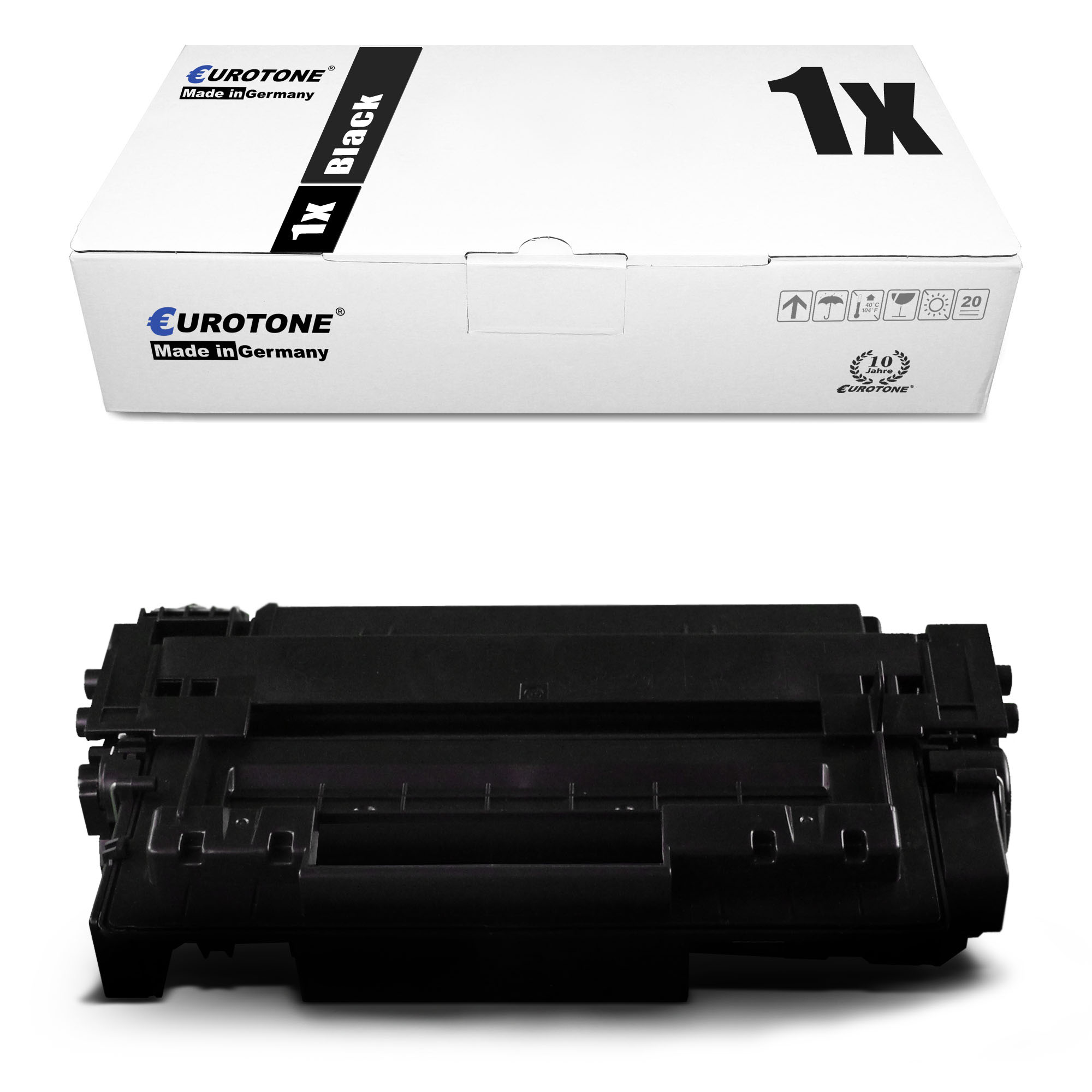 EUROTONE Cartridge (HP Schwarz Toner ET4158497 CE255A 55A) /