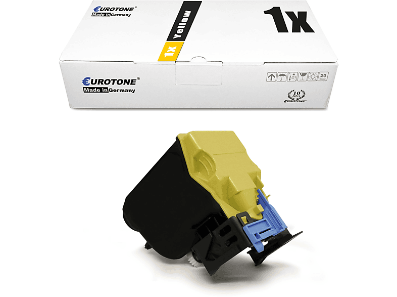 EUROTONE ET4066389 Toner Cartridge Yellow (Konica Minolta TNP27Y / A0X5253)